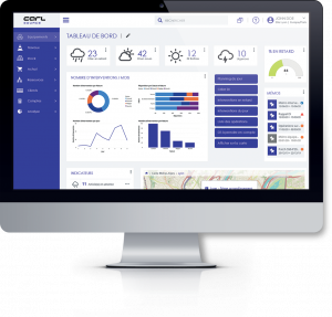 CARL Software CMMS/EAM new generation dashboard