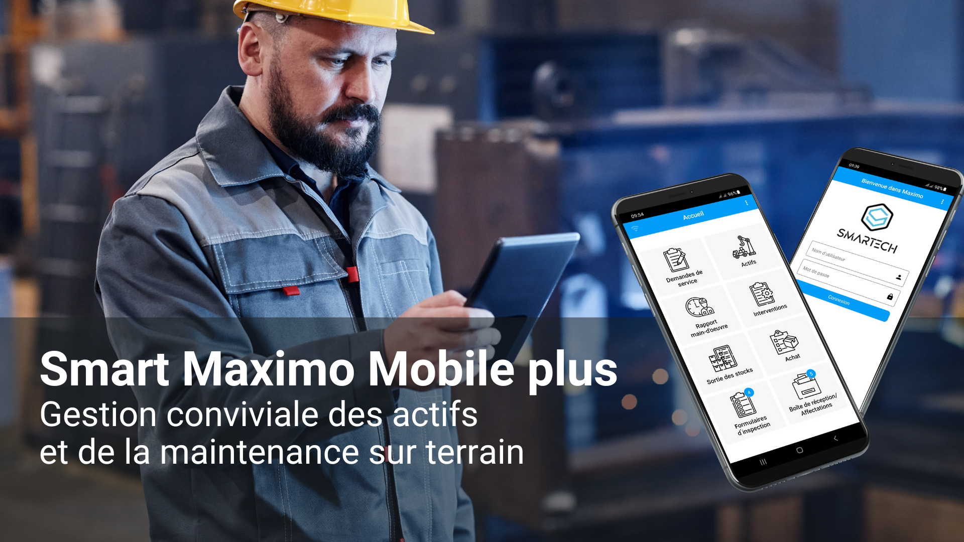 Image de l'article Smart Maximo Mobile plus : Gestion conviviale des actifs et de la maintenance sur terrain