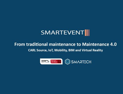 SmartEvent 1st Edition: From traditional maintenance to Maintenance 4.0, CARL Source, IoT, Mobility, BIM and Virtual Reality