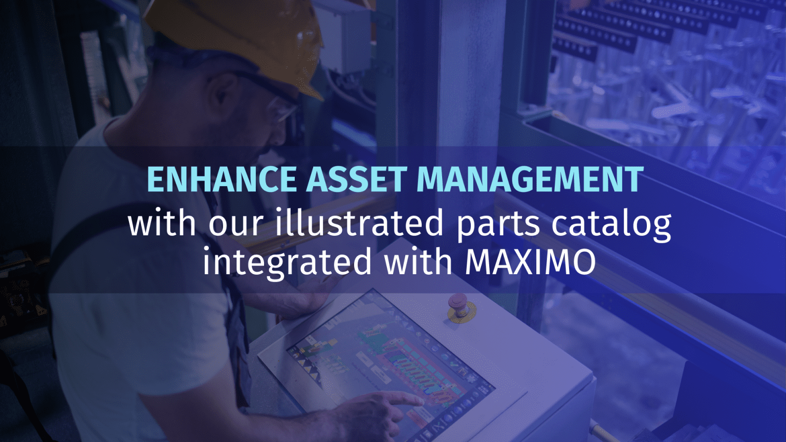 Illustrated parts catalog integrated with MAXIMO